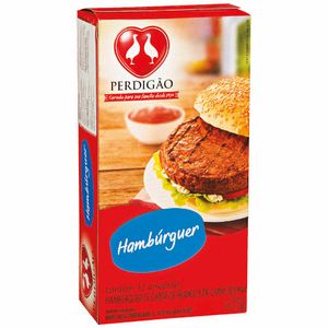 Hambúrguer de Carne Bovina e Frango Congelado Perdigão 672g