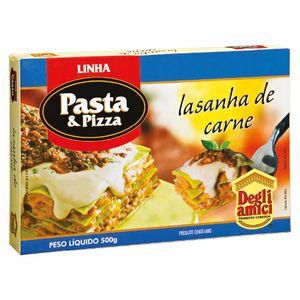 Lasanha de Carne Congelada Degli Amici 500g