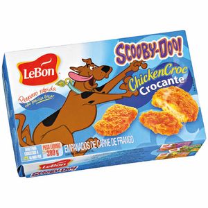 Empanado de Frango Crocante ChickenCroc Scooby-Doo! Congelado LeBon 300g