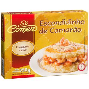 Escondidinho de Camarão Congelado Só Comer 350g