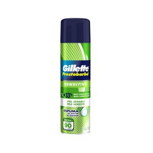 Espuma de Barbear Gillette Prestobarba Sensitive 150g