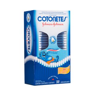 Hastes Flexíveis Cotonetes Johnson & Johnson 300 unidades