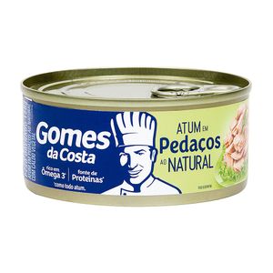 Atum em Pedaços ao Natural Gomes da Costa 170g