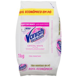 Alvejante em Pó Vanish Oxi Action Crystal White Sachê 1kg