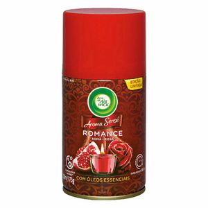 Odorizador Air Wick Aroma Sense Romance Refil Bom Ar 250ml