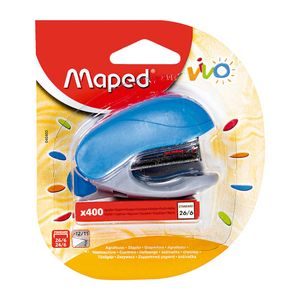 Grampeador Mini Vivo com 400 Grampos Maped