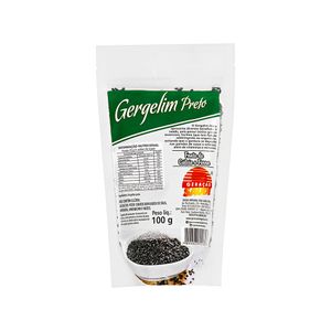 Gergelim Preto Geração Saúde 100g