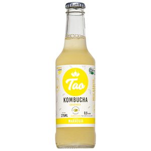 Chá Kombucha Maracujá Orgânico Tao 275ml