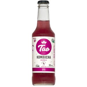 Chá Kombucha Uva Orgânico Tao 275ml