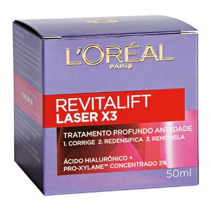 Creme Facial Anti-idade L'Oréal Revitalift Laser X3 50ml