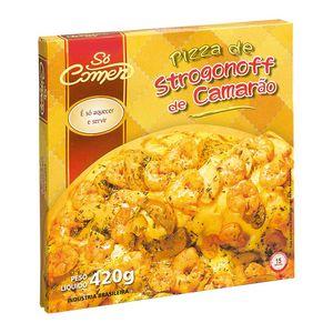 Pizza de Strogonoff de Camarão Só Comer 420g