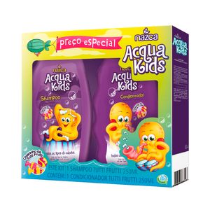 Conjunto Shampoo e Condicionador Nazca Acqua KidsTutti Frutti 250ml