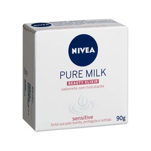 Sabonete Nivea Pure Milk Sensitive 90g