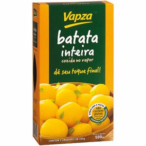 Batata Inteira Cozida no Vapor Vapza 500g