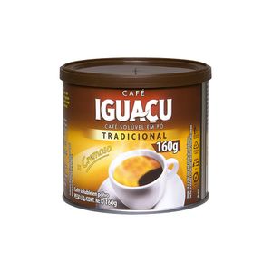 Café Solúvel Tradicional Iguaçu 160g
