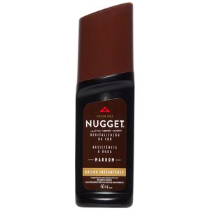 Polidor de Calçados Marrom Nugget 60ml