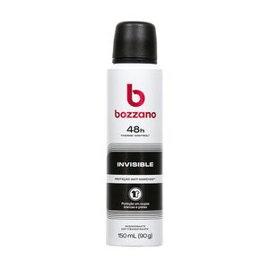 Desodorante Aerossol Antitranspirante Bozzano Invisible 150ml