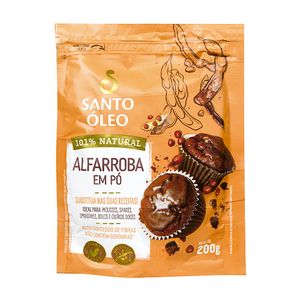 Alfarroba em Pó Santo Óleo 200g