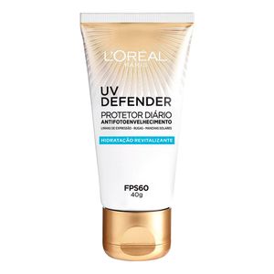 Protetor Facial Diário UV Defender FPS60 Hidratação Revitalizante 40g