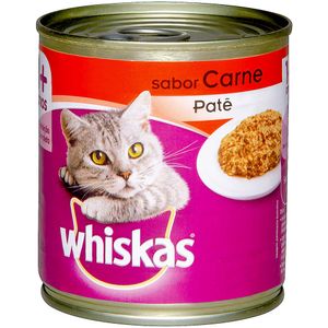 Ração Úmida para Gatos Whiskas Carne 290g