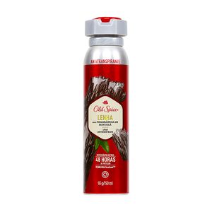 Desodorante Spray Antitranspirante Old Spice Lenha 150ml