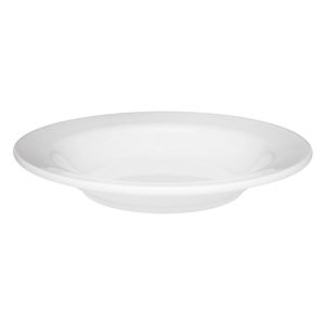 Prato Fundo Porcelana com Aba Gourmet Branco 23cm 004958 Oxford