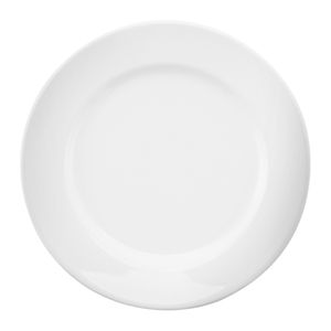 Prato Raso Porcelana com Aba Gourmet Branco 28cm 004956 Oxford