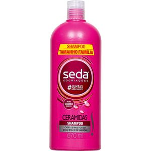 Shampoo Seda Cocriações Ceramidas Tamanho Família 670ml