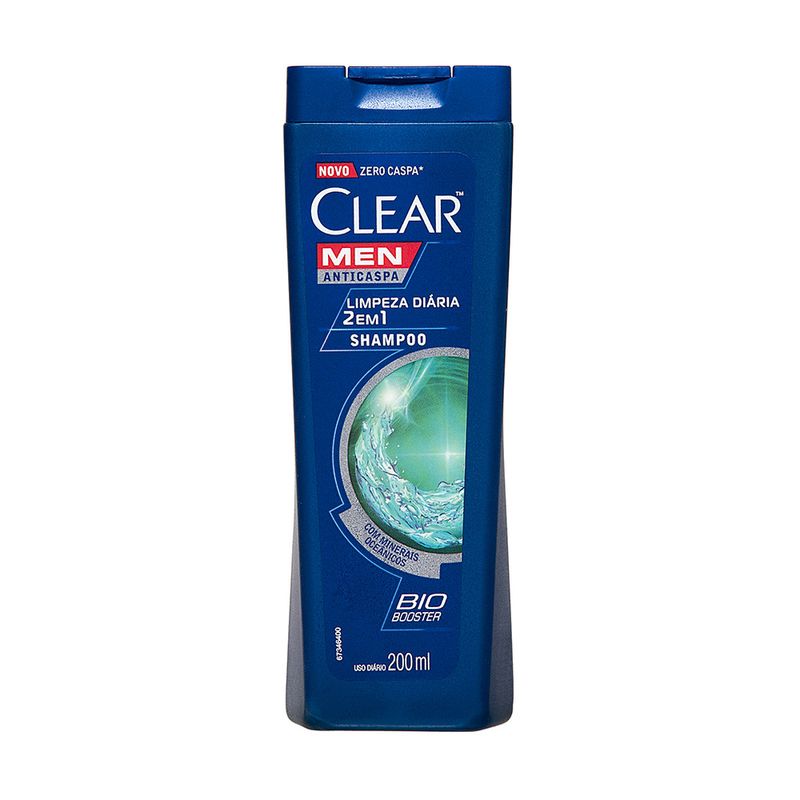 Shampoo-Clear-Men-Anticaspa-Limpeza-Diaria-2-em-1-200ml-Zaffari-00