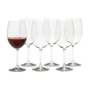 Conjunto Taças de Cristal para Vinho Gastro Bohemia 590ml 6 peças