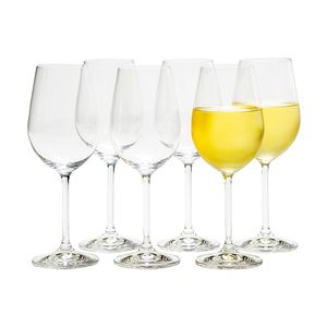 Conjunto Taças de Cristal para Vinho Gastro Bohemia 390ml 6 peças