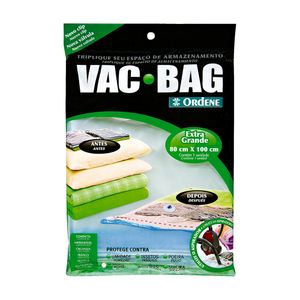 Saco Para Armazenar a Vácuo Vac Bag Ordene Extra Grande 80x100cm