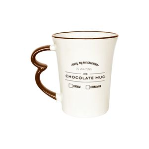 Caneca de Porcelana Easy Chocolate Mug A1561096 Oxford 330ml