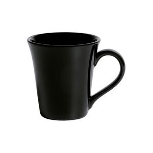 Caneca de Cerâmica Tulipa Preta AA37-0760 Oxford 330ml