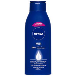 Loção Hidratante Nivea Milk Pele Seca a Extrasseca 400ml