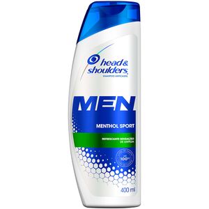 Shampoo Anticaspa Head & Shoulders Men Menthol Sport 400ml