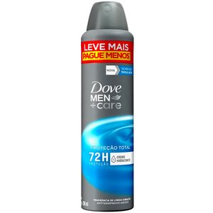 Desodorante Aerossol Antitranspirante Dove Men Care Cuidado Total 250ml Embalagem Promocional