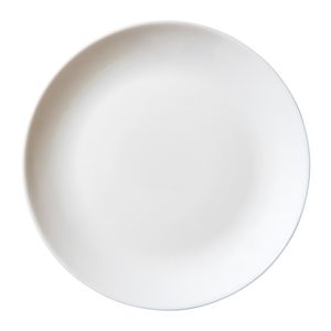 Prato Sobremesa Vidro Branco Cosmo 19cm Marchand