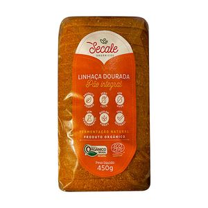 Pão Integral de Linhaça Dourada Orgânico Secale 450g