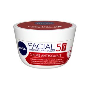 Creme Facial Antissinais Nivea Sensação Não Oleosa 100g