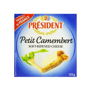 Queijo Petit Camembert Président 125g