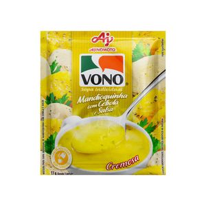 Sopa Instantânea de Mandioquinha com Cebola e Salsa Vono 17g