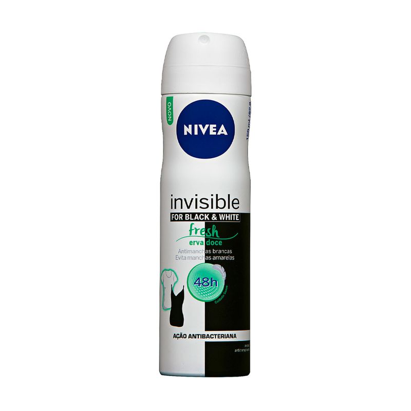 Desodorante-Aerossol-Antitranspirante-Nivea-Invisible-Black---White-Fresh-Erva-Doce-150ml-Zaffari-00