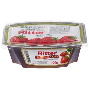 Geleia de Morango com Pedaços Ritter 400g