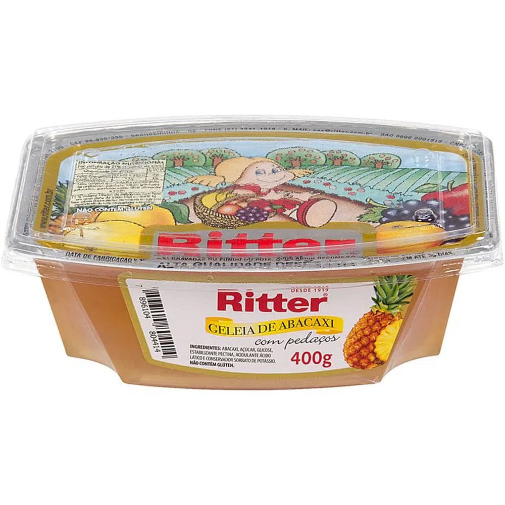 Geléia Morango Ritter 400g - Compra Food Service