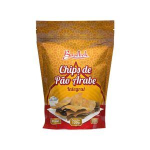 Chips de Pão Árabe Integral Baalbek 120g