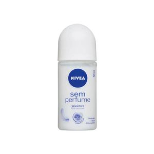 Desodorante Roll-on Antitranspirante Nivea sem Perfume Pele Sensível 50ml