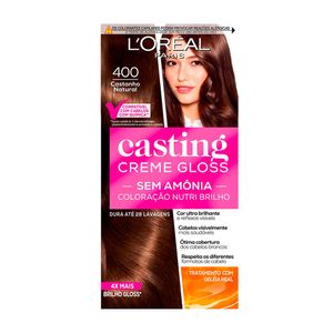 Tintura Casting Creme Gloss Castanho Natural 400 L'Oréal