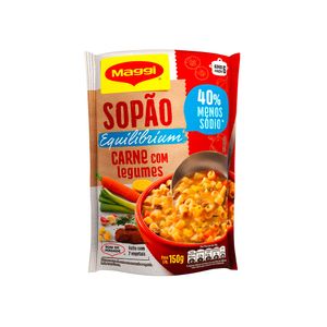 Sopão de Carne com Legumes Equilibrium Maggi 150g