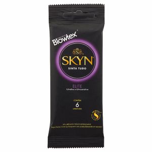 Preservativo Blowtex Skyn Sinta Tudo Elite 6 unidades